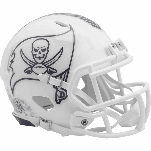 Tampa Bay Buccaneers Mini Speed Helmet - Salute To Service 2024 - Game Day Treasures