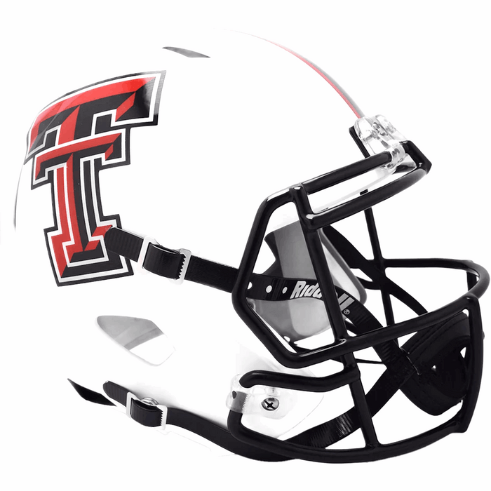 Texas Tech Red Raiders Replica Speed Helmet - 2024 White - Game Day Treasures