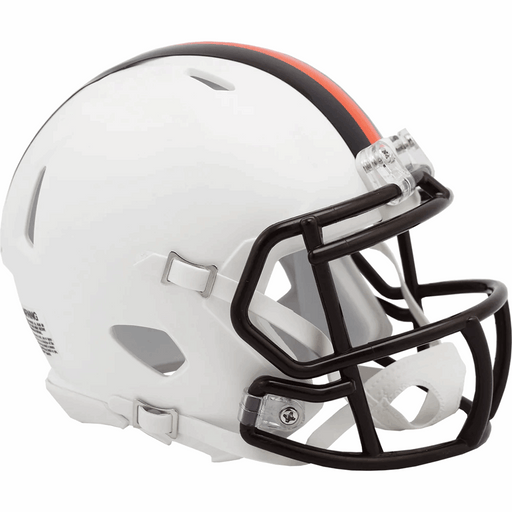 Cleveland Browns Mini Speed Helmet - 2023 White Out - Game Day Treasures