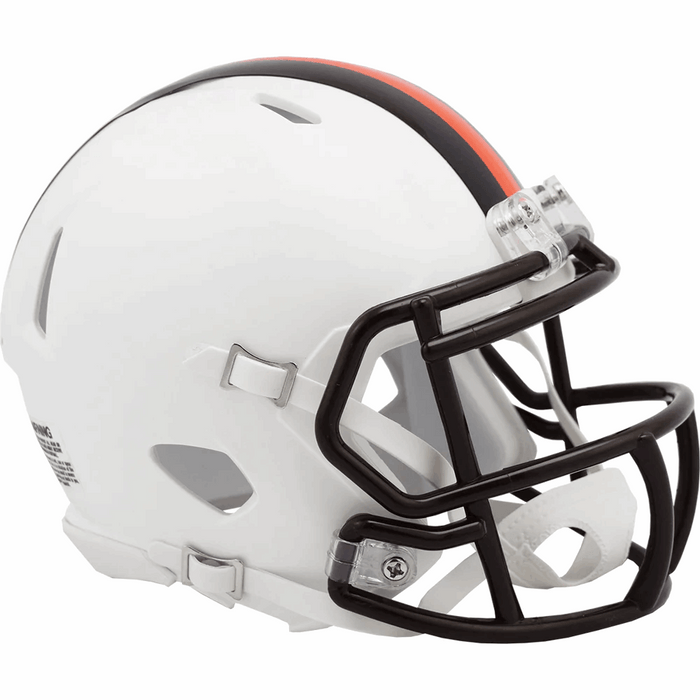 Cleveland Browns Mini Speed Helmet - 2023 White Out - Game Day Treasures