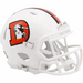 Denver Broncos Mini Speed Helmet - 2023 Snowcapped - Game Day Treasures