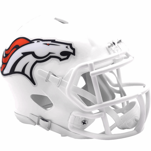 Denver Broncos Mini Speed Helmet - 2024 Alternate - Game Day Treasures