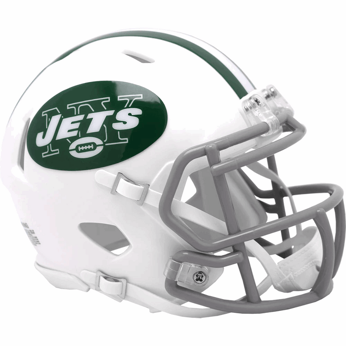 New York Jets Mini Speed Helmet - 2024 Alternate - Game Day Treasures