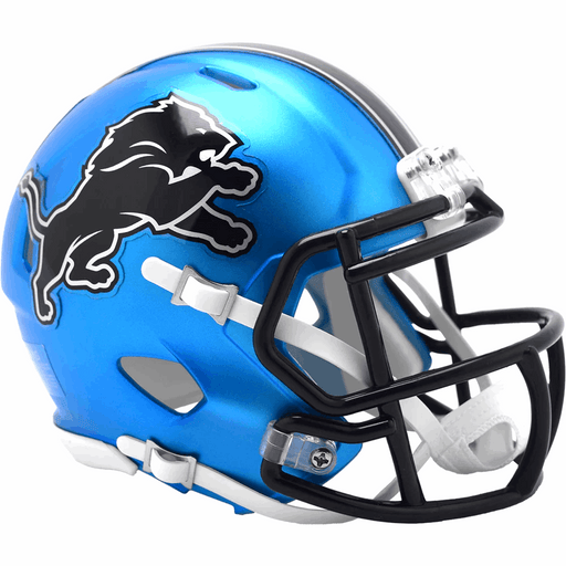 Detroit Lions Mini Speed Helmet - 2024 Alternate - Game Day Treasures