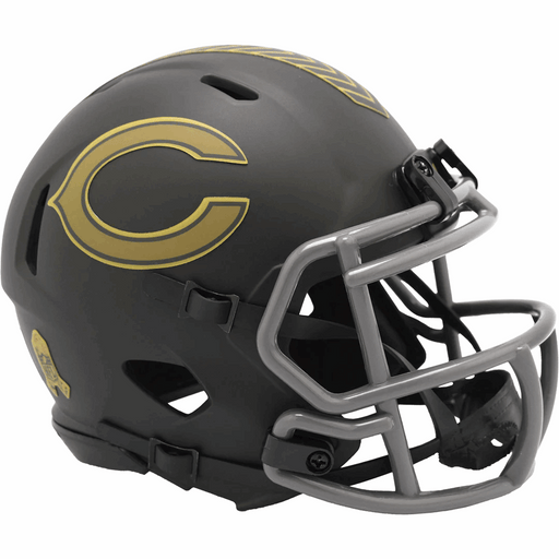 Chicago Bears Mini Speed Helmet - Salute To Service 2025 - Game Day Treasures