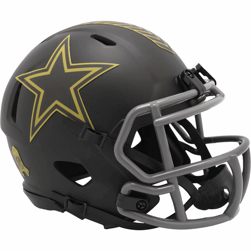 Dallas Cowboys Mini Speed Helmet - Salute To Service 2025 - Game Day Treasures