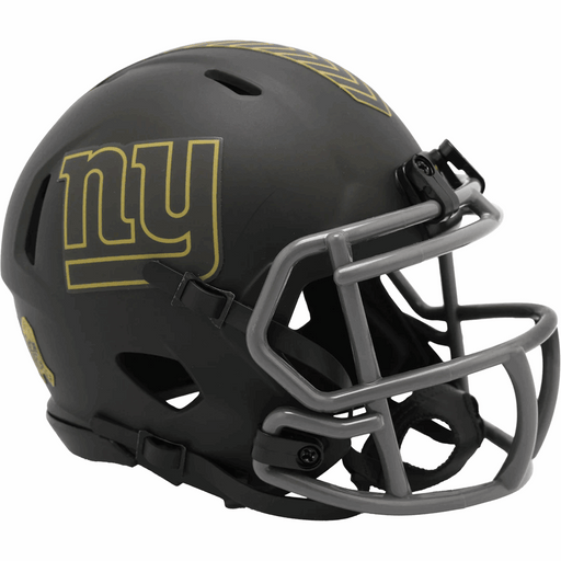 New York Giants Mini Speed Helmet - Salute To Service 2025 - Game Day Treasures