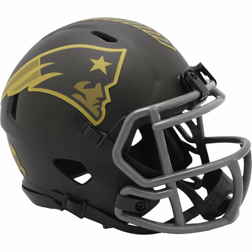 New England Patriots Mini Speed Helmet - Salute To Service 2025 - Game Day Treasures