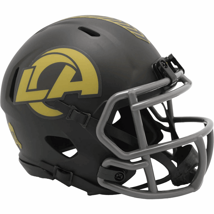 Los Angeles Rams Mini Speed Helmet - Salute To Service 2025 - Game Day Treasures