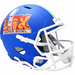 Super Bowl 59 Replica Riddell Speed Helmet - Flat Royal Blue - Game Day Treasures