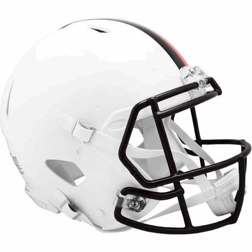 Cleveland Browns Authentic Speed Helmet - 2023 White Out - Game Day Treasures