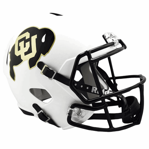 Colorado Buffaloes Replica Speed Helmet - Matte White - Game Day Treasures