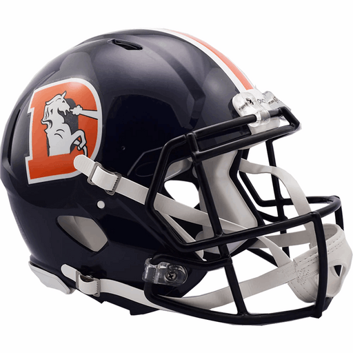 Denver Broncos Authentic Riddell Speed Helmet - Color Rush - Game Day Treasures
