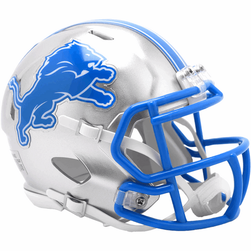 Detroit Lions Riddell Mini Speed Helmet - Game Day Treasures