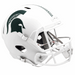 Michigan State Spartans Replica Speed Helmet - Matte White - Game Day Treasures