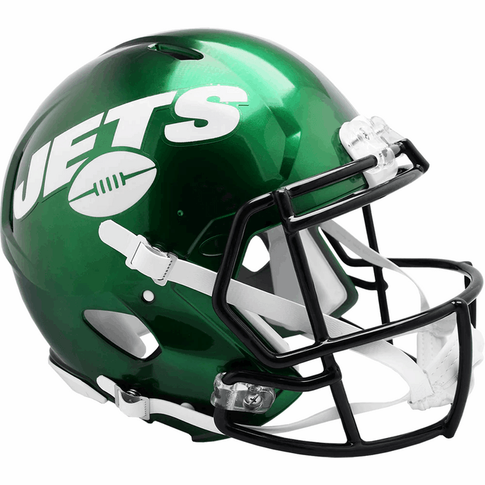 New York Jets Authentic Throwback Speed Helmet (2019-2023) - Game Day Treasures