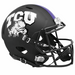TCU Horned Frogs Replica Speed Helmet - Matte Black - Game Day Treasures