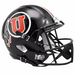 Utah Utes Replica Riddell Speed Helmet - Black - Game Day Treasures