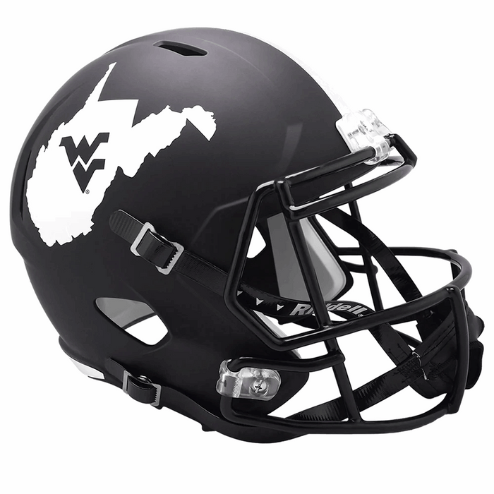 West Virginia Mountaineers Replica Speed Helmet - Coal Rush - Game Day Treasures