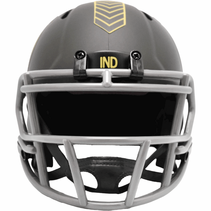 Indianapolis Colts Mini Speed Helmet - Salute To Service 2025 - Game Day Treasures