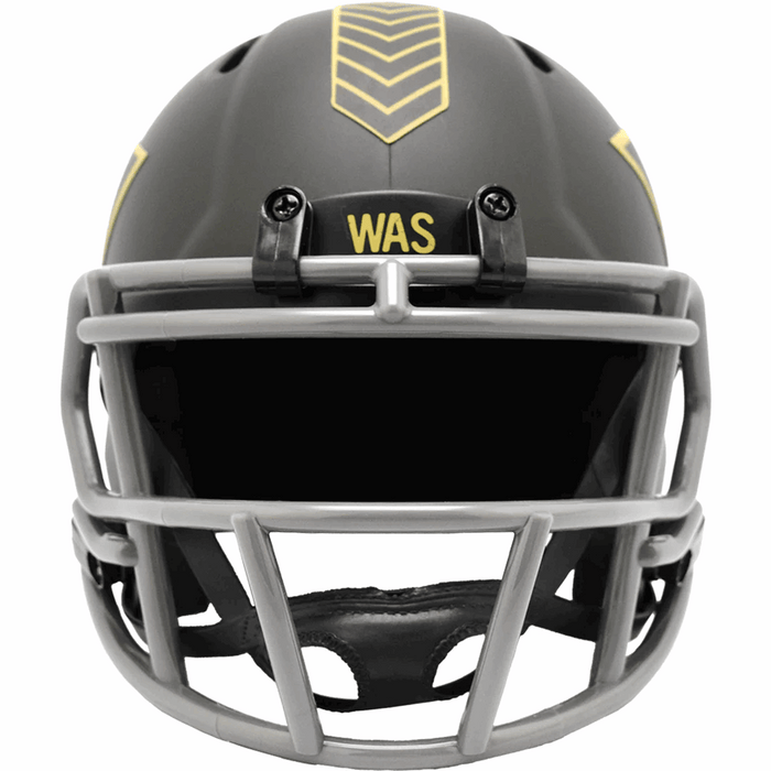 Washington Commanders Mini Speed Helmet - Salute To Service 2025 - Game Day Treasures