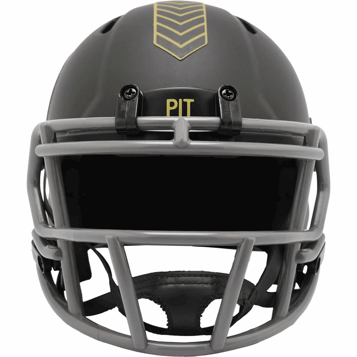Pittsburgh Steelers Mini Speed Helmet - Salute To Service 2025 - Game Day Treasures