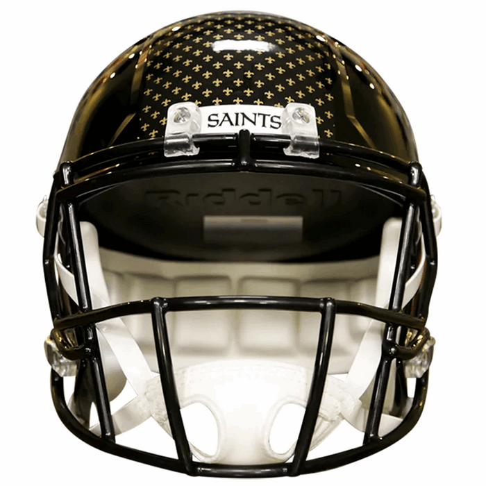 New Orleans Saints Replica Speed Helmet - 2022 Alternate - Game Day Treasures