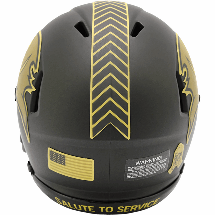 Tampa Bay Buccaneers Mini Speed Helmet - Salute To Service 2025 - Game Day Treasures