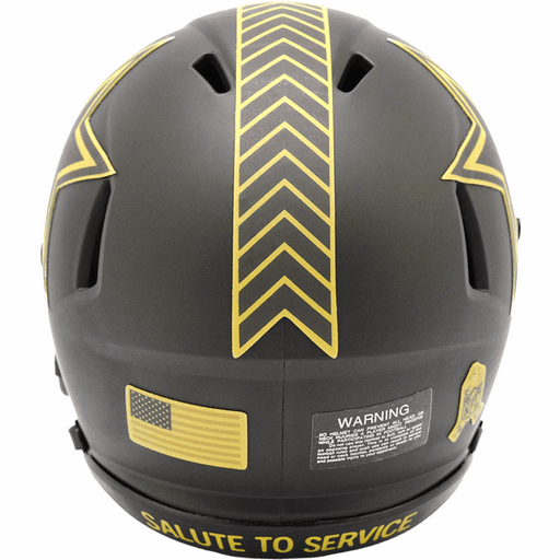 Dallas Cowboys Mini Speed Helmet - Salute To Service 2025 - Game Day Treasures