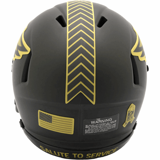 Philadelphia Eagles Mini Speed Helmet - Salute To Service 2025 - Game Day Treasures