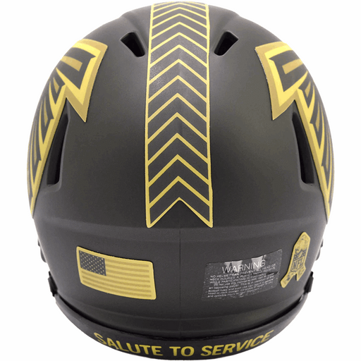 Atlanta Falcons Mini Speed Helmet - Salute To Service 2025 - Game Day Treasures