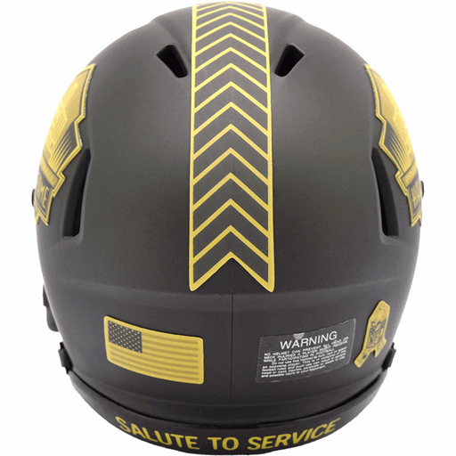 NFL Hall of Fame Mini Speed Helmet - Salute To Service 2025 - Game Day Treasures