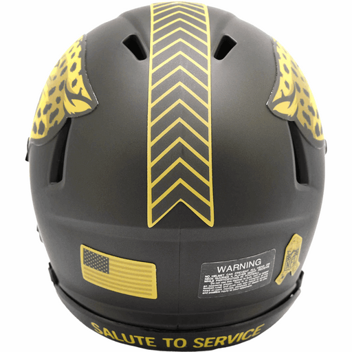 Jacksonville Jaguars Mini Speed Helmet - Salute To Service 2025 - Game Day Treasures