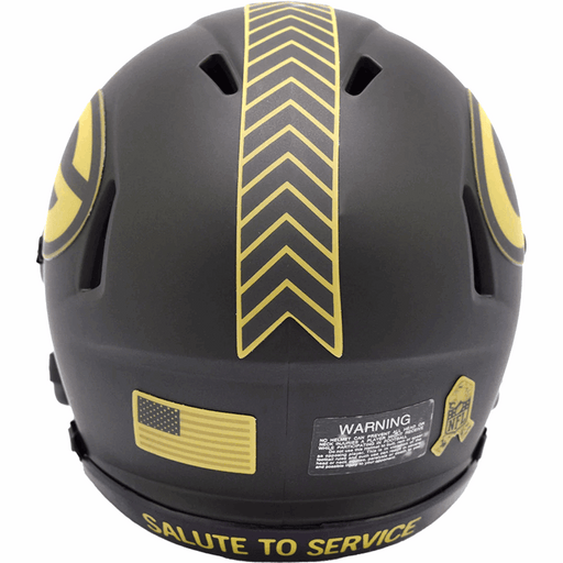 Green Bay Packers Mini Speed Helmet - Salute To Service 2025 - Game Day Treasures