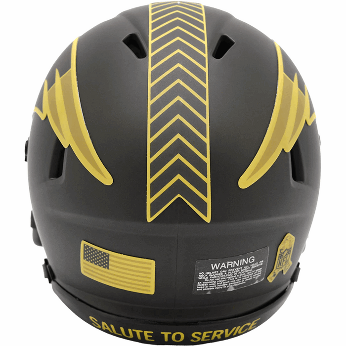 New England Patriots Mini Speed Helmet - Salute To Service 2025 - Game Day Treasures