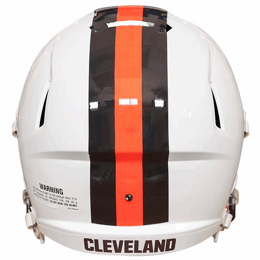 Cleveland Browns Replica Riddell Speed Helmet - 2023 White Out - Game Day Treasures