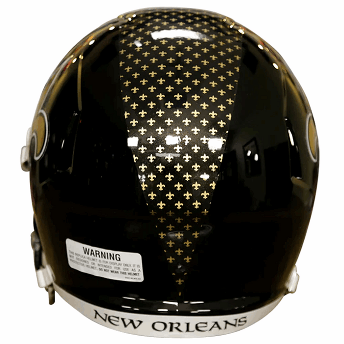 New Orleans Saints Replica Speed Helmet - 2022 Alternate - Game Day Treasures