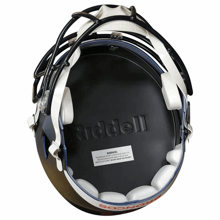 Denver Broncos Replica Riddell Speed Helmet - Game Day Treasures