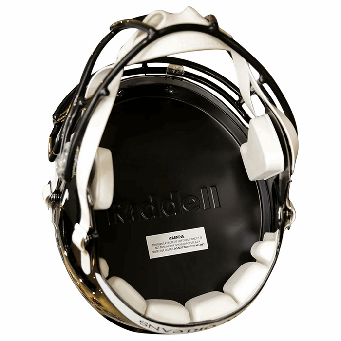 New Orleans Saints Replica Speed Helmet - 2022 Alternate - Game Day Treasures