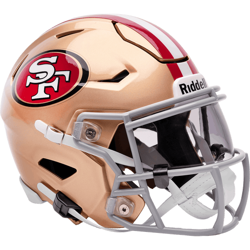 San Francisco 49ers Mid-Size MIDI SpeedFlex Helmet - Game Day Treasures