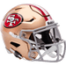 San Francisco 49ers Mid-Size MIDI SpeedFlex Helmet - Game Day Treasures