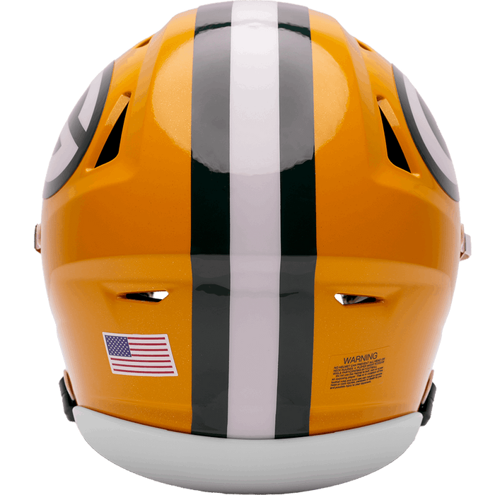 Green Bay Packers Mid-Size MIDI SpeedFlex Helmet - Game Day Treasures
