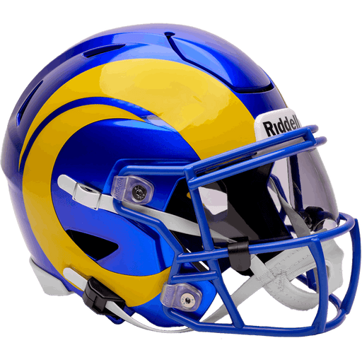 Los Angeles Rams Mid-Size MIDI SpeedFlex Helmet - Game Day Treasures