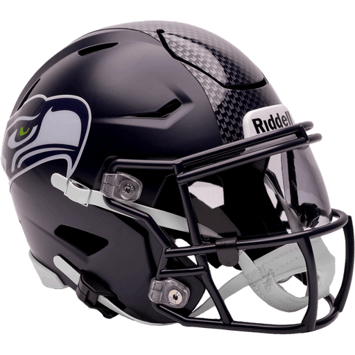 Seattle Seahawks Mid-Size MIDI SpeedFlex Helmet - Game Day Treasures