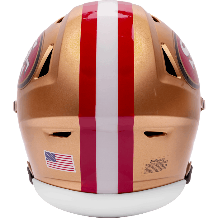 San Francisco 49ers Mid-Size MIDI SpeedFlex Helmet - Game Day Treasures
