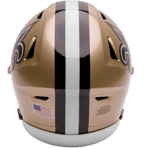New Orleans Saints Mid-Size MIDI SpeedFlex Helmet - Game Day Treasures