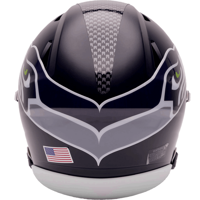 Seattle Seahawks Mid-Size MIDI SpeedFlex Helmet - Game Day Treasures