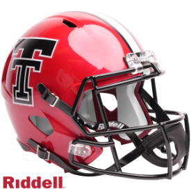 Texas Tech Red Raiders Replica Speed Helmet - 2026 Red