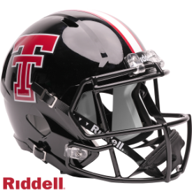 Texas Tech Red Raiders Replica Speed Helmet - 2026 Black