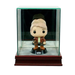 Single Funko Bobble Head Display Case - UV Glass & Hardwood Base - Game Day Treasures